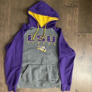 Colosseum LSU hoodie men’s small